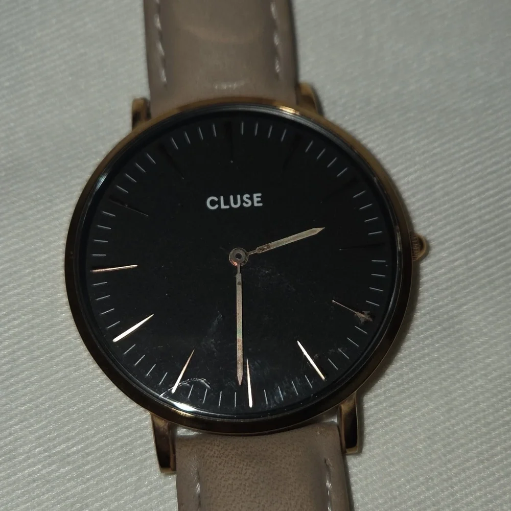 Cluse La Bohème Gold Black/Grey Ladies Watch
